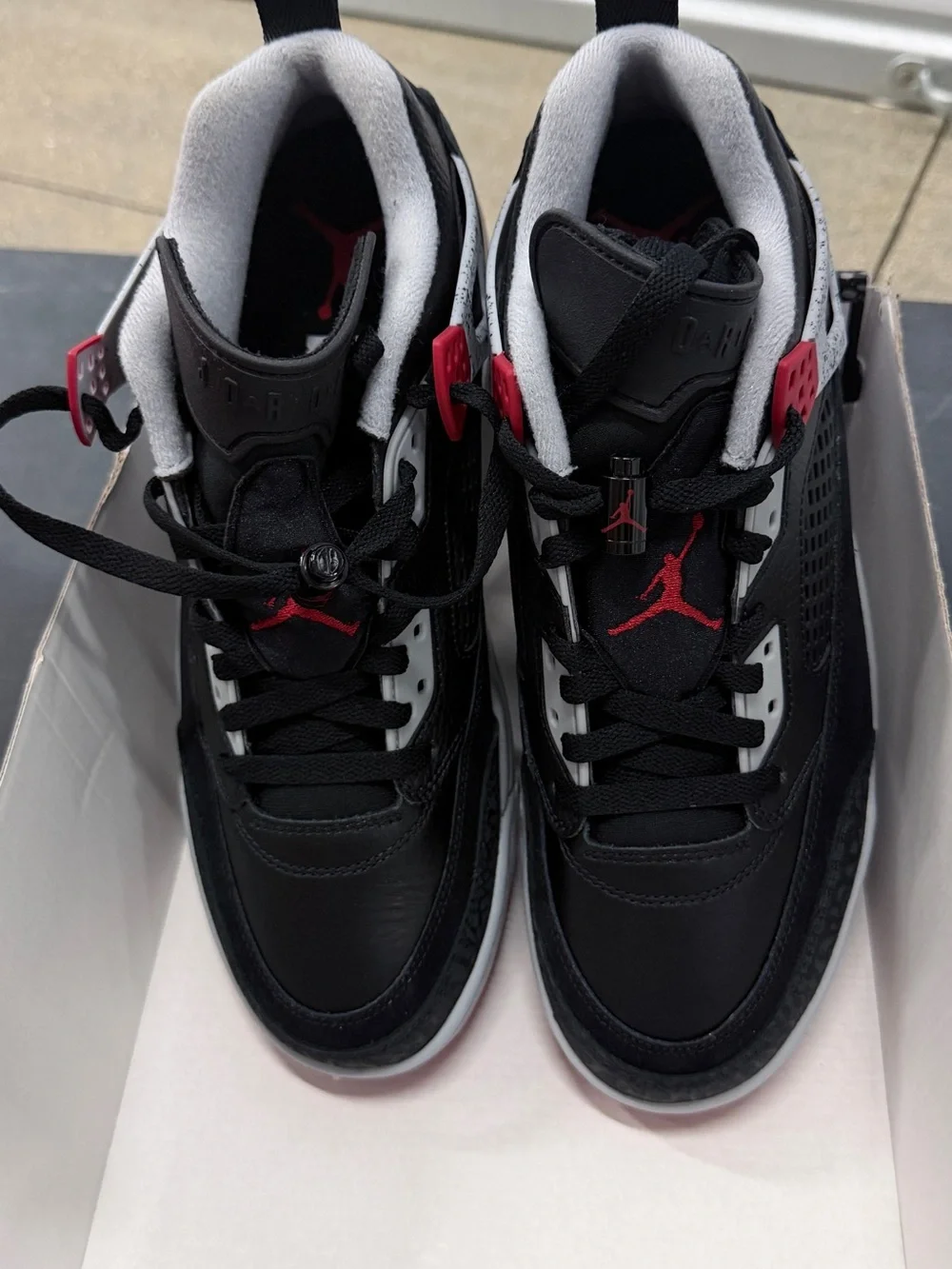 Nike Jordan Spizike Low Black Fire Red Men’s Size 10.5 | New